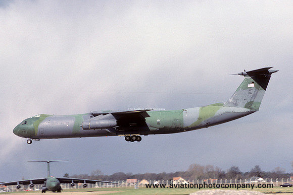 USAF 437 MAW Lockheed C-141B Starlifter 66-7956 (1987)
