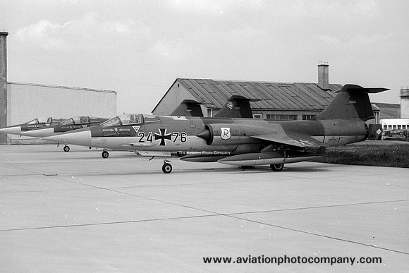 German Air Force JG71 F-104G Starfighter 24+76