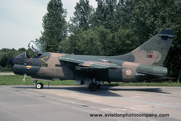 Portuguese Air Force Esq 304 LTV A-7P Corsair 15503 (1994)