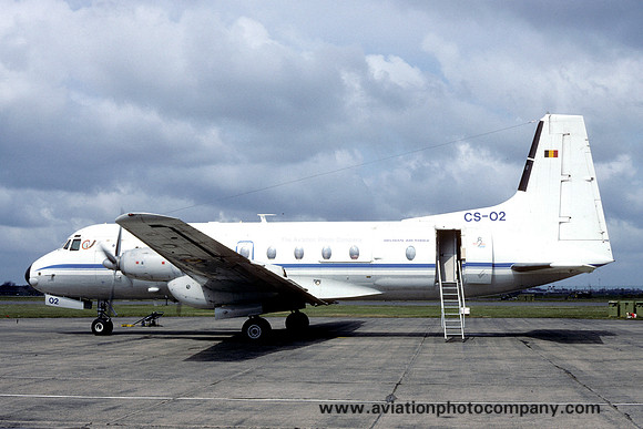 Belgian Air Force 15 Wing 21 Sml Hawker Siddeley HS.748-2A CS-02 (1994)