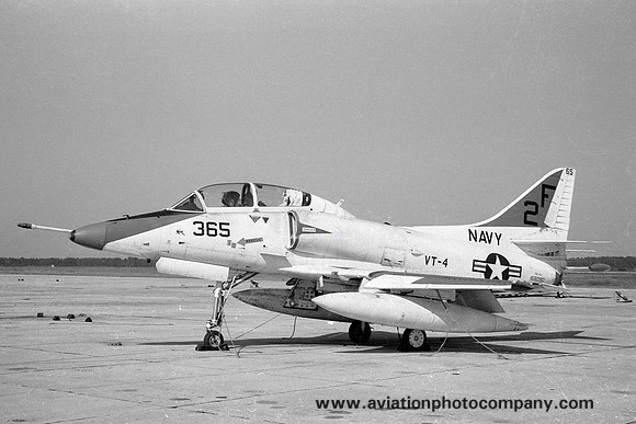 US Navy VT-4 TA-4J Skyhawk 155090/2F-365 (1974)