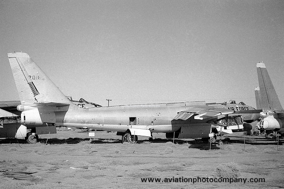 USAF B-47E Stratojet 52-0183 at MASDC Davis Monthan (1974)