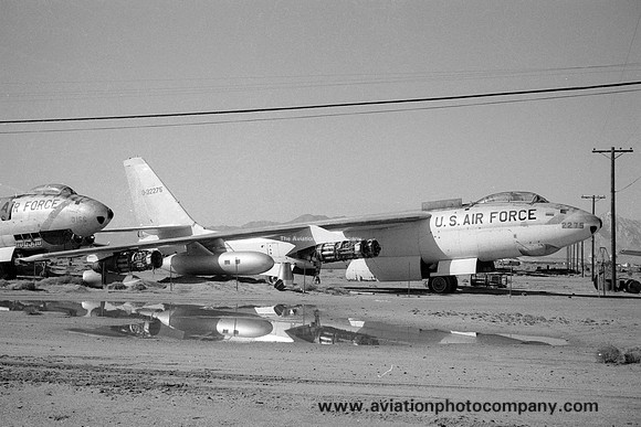 USAF B-47E Stratojet 53-2275 at MASDC Davis Monthan (1974)