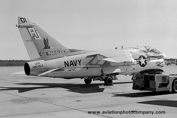 US Navy VA-82 A-7E Corsair 156748/AJ-301 (1974)