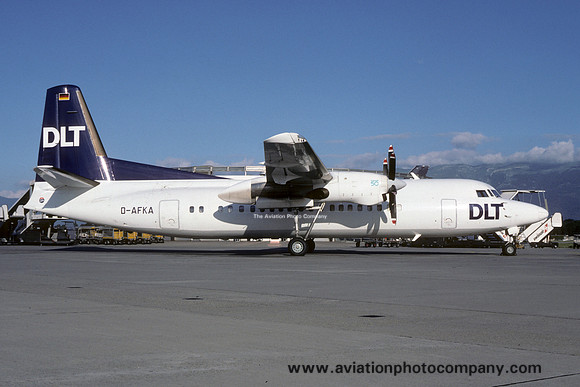 DLT Fokker F-50 D-AFKA (1987)