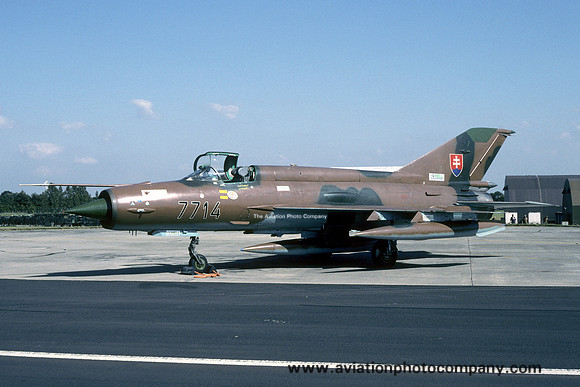 Slovak Air Force Mikoyan MiG-21MF 7714 (1994)