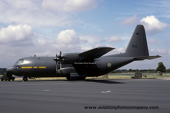 Swedish Air Force F7 Lockheed C-130E/Tp84 Hercules 84001/841 (1994)