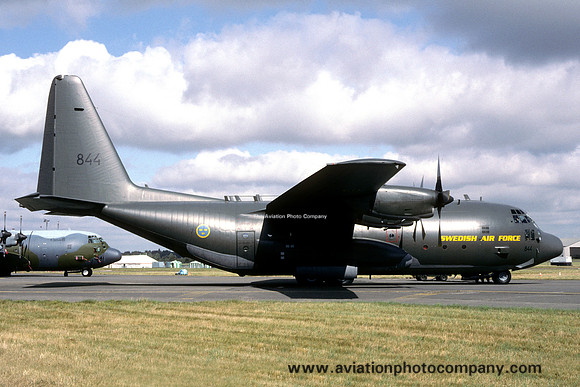 Swedish Air Force F7 Lockheed C-130E/Tp84 Hercules 84004/844 (1994)
