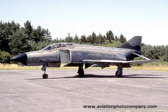 German Air Force WTD61 McDonnell F-4F Phantom 37+91 (1994)