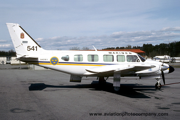 Swedish Navy Piper PA-31 Navajo 54201/541 (1994)