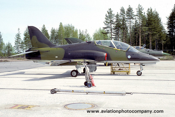 Finnish Air Force HavLLv31 BAe Hawk Mk51 HW-326 (1994)