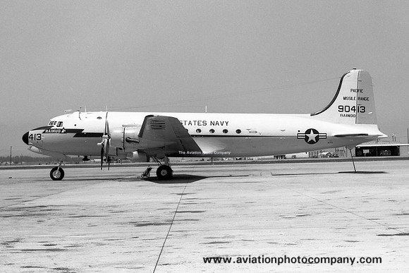 US Navy Pacific Missile Range Douglas C-54P Skymaster 94013 (1961)