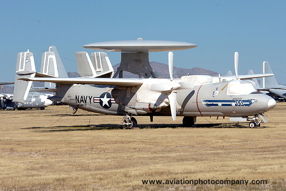 US Navy VAW-77 E-2C Hawkeye 161783/AF-00 at Davis Monthan (2008)