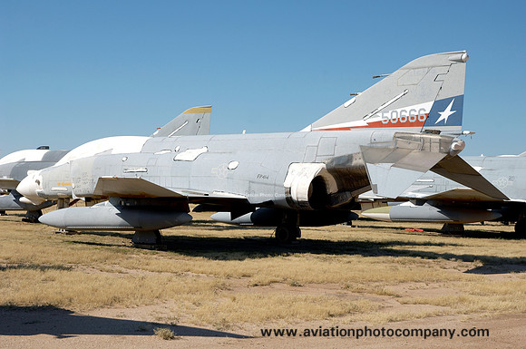 USAF Texas ANG F-4D Phantom 65-0666 at Davis Monthan (2008)