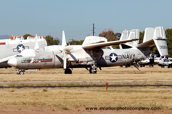 US Navy E-2C Hawkeye 163024/601 at Davis Monthan (2008)
