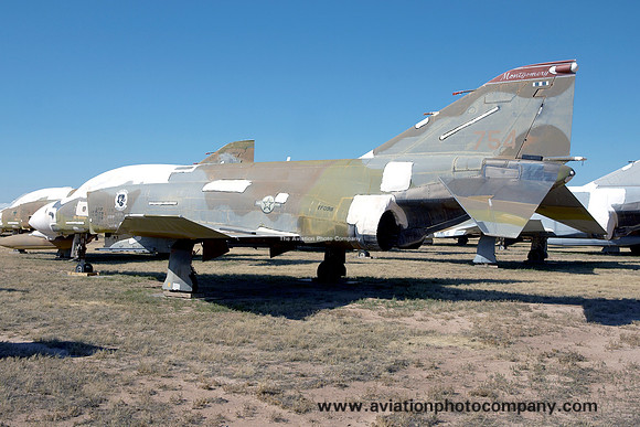 USAF Alabama ANG F-4D Phantom 66-7754 at AMARC Davis Monthan (2008)