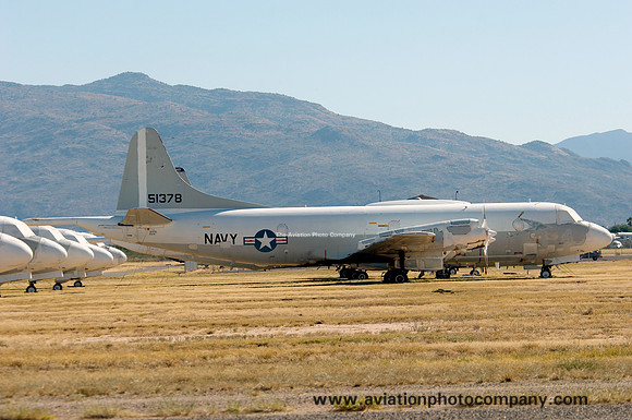 US Navy P-3A Orion 151378 at AMARC Davis Monthan (2008)