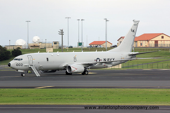 US Navy VP-26 P-8A Poseidon 169003/LK at Lajes (2019)