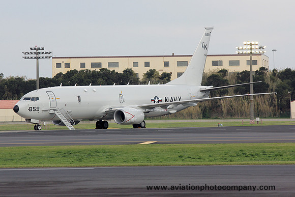 US Navy VP-26 P-8A Poseidon 168859/LK at Lajes (2019)