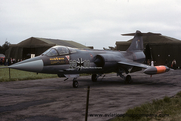 German Air Force JBG31 F-104G Starfighter 22+00 (1979)