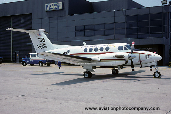 US Marines MCAS Beaufort UC-12B Huron 161515/5B (1991)