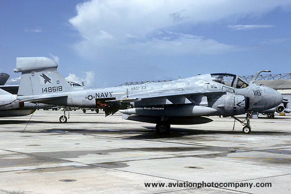 US Navy VAQ-33 EA-6A 148618/GD-116 (1991)