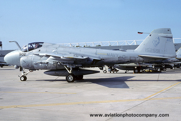 US Navy VA-34 A-6E Intruder 152591/AG-502 (1991)