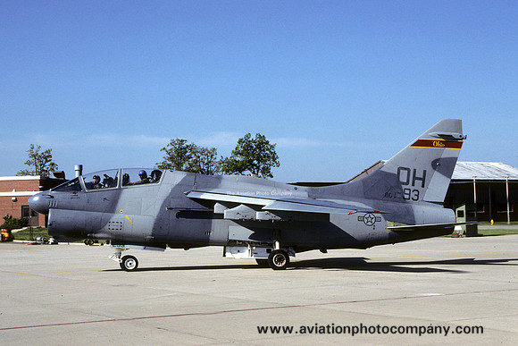 USAF Ohio ANG 162 TFS A-7K Corsair 80-0293/OH (1991)