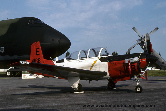 US Navy TAW-5 T-34C Mentor 164168/E (1991)
