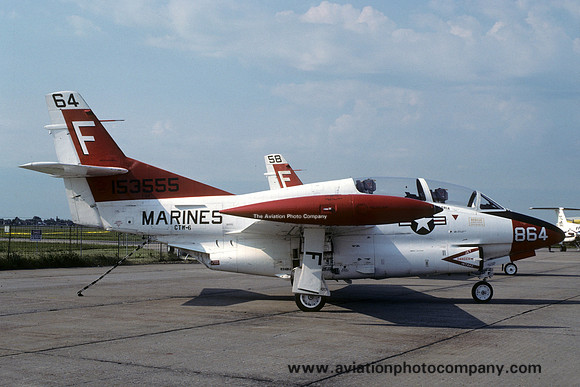 US Marines CTW-6 T-2C Buckeye 153555/F-864 (1991)