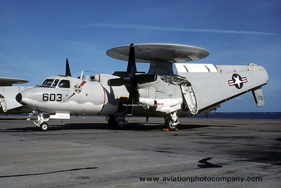US Navy VAW-124 E-2C Hawkeye 161782/603 (1991)
