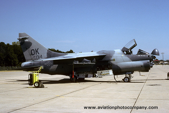 USAF Oklahoma ANG 125 TFS A-7D Corsair 73-1014/OK (1991)