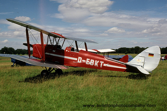 De Havilland DH.82A Tiger Moth D-EBKT (1987)