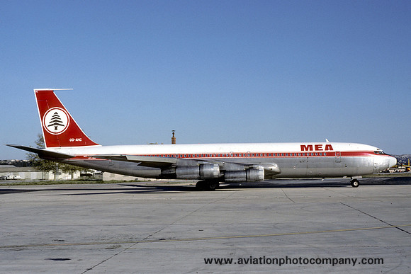 MEA Middle East Airlines Boeing 707-323C OD-AHC (1987)