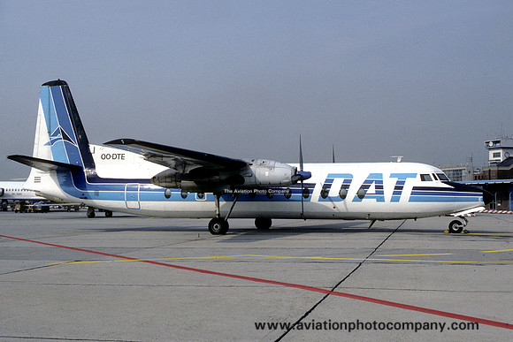 DAT Delta Air Transport Fairchild FH-227B OO-DTE (1987)