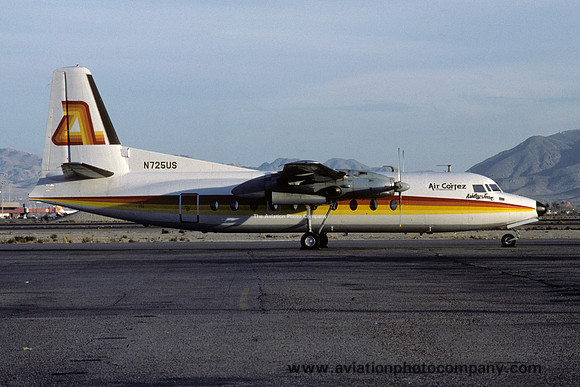 Air Cortez Fairchild F-27A N725US (1986)