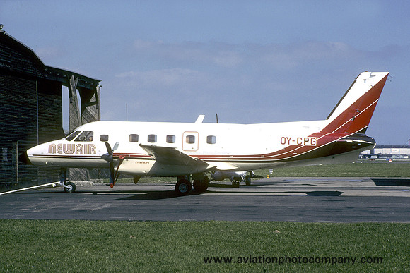 Newair Airservice Embraer Bandeirante OY-CPG (1987)