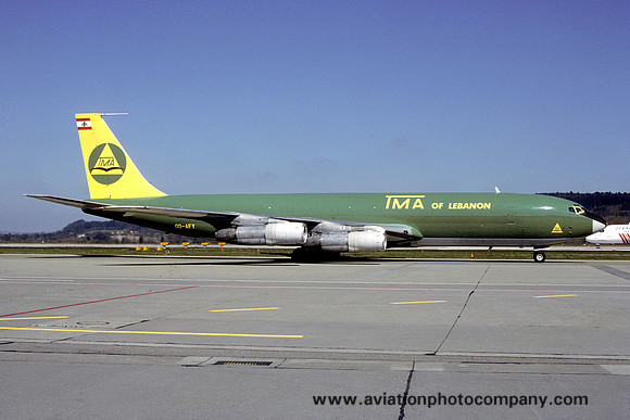 Trans Mediterranean Airlines Boeing 707-327C OD-AFY (1987)