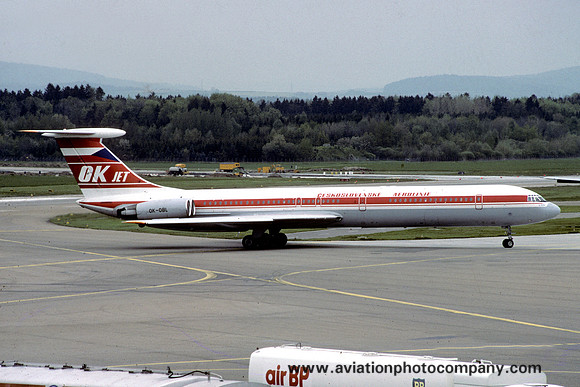 CSA Czech Airlines Ilyushin Il-62M OK-OBL (1985)