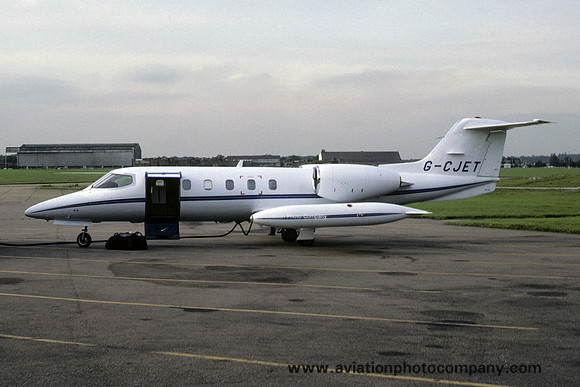 Learjet 35A G-CJET (1987)