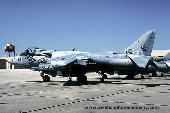 US Marines VMA-231 AV-8B Harrier 162972/CG-11 (1991)