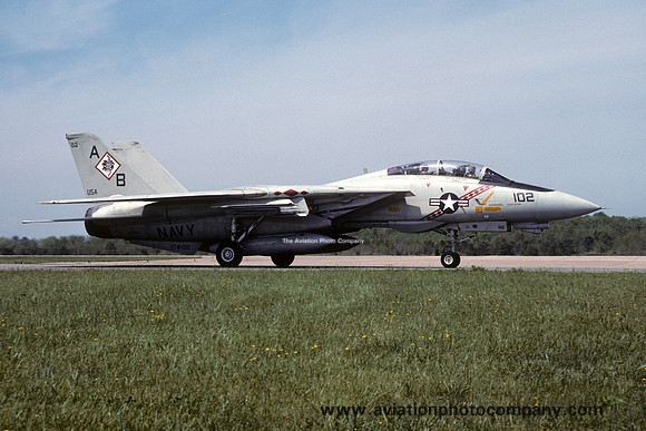 US Navy VF-102 F-14A Tomcat 162704/AB-102 (1991)