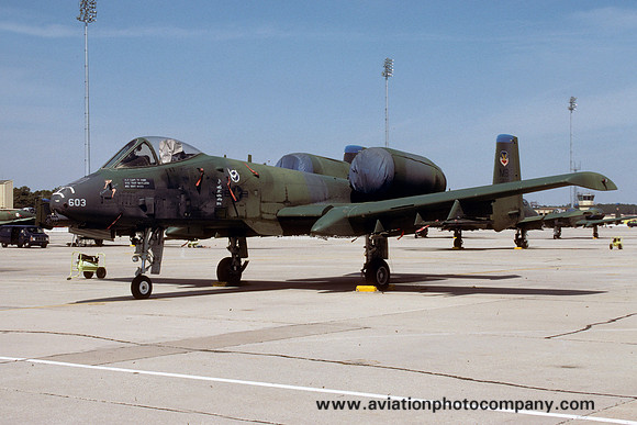 USAF 354 TFW 355 TFS A-10A Thunderbolt 78-0603/MB (1991)