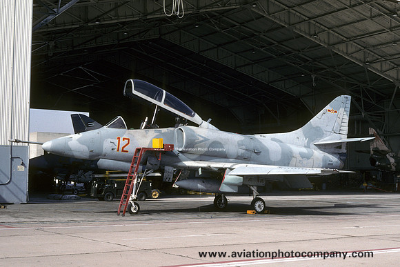 US Navy VF-126 TA-4J Skyhawk 153513/NJ-612 (1991)