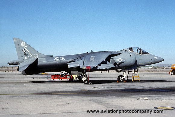 US Marines VMA-311 AV-8B Harrier 163674/WL-12 (1991)