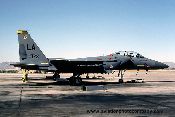 USAF 405 TTW 461 TFS F-15E Strike Eagle 87-0173/LA (1991)