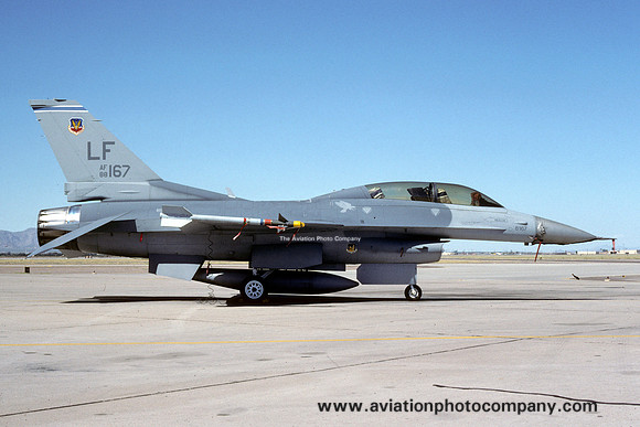 USAF 58 TTW 311 TFS F-16D Fighting Falcon 88-0167/LF (1991)