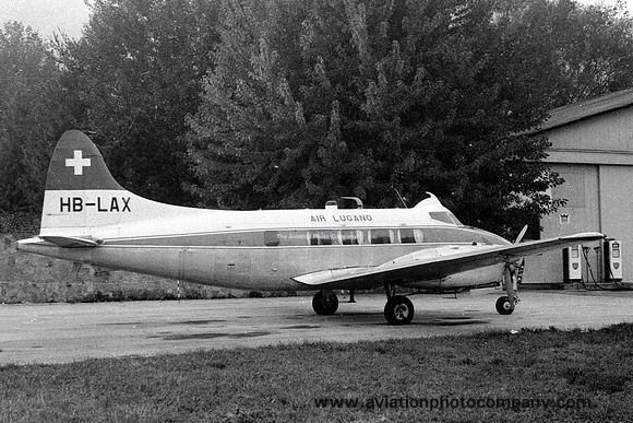 Air Lugano De Havilland DH.104 Dove 1B HB-LAX