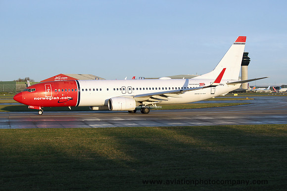 Norwegian Air Shuttle Boeing 737-8JPWL SE-RPU at Manchester (2024)