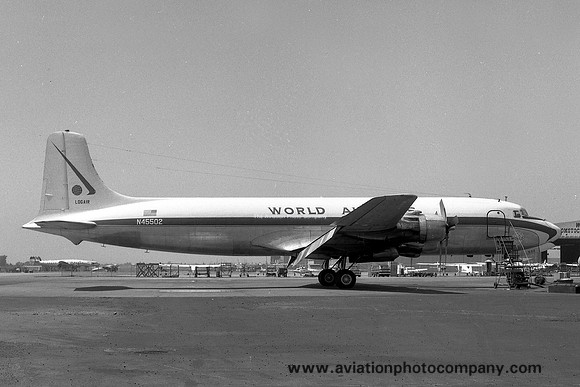 World Airways Logair Douglas DC-6 N45502 (1966)